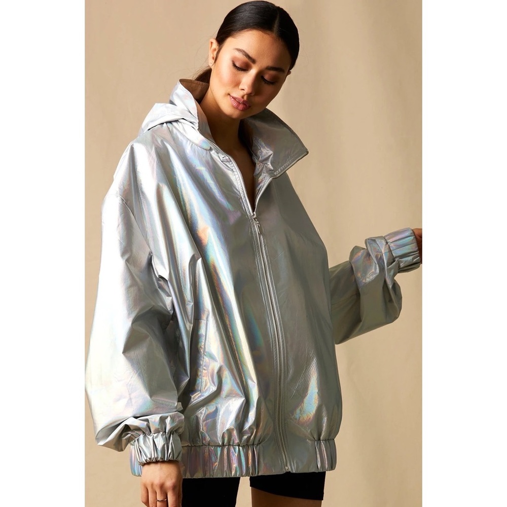 Choosy Founders Jacket Holographic Windbreaker